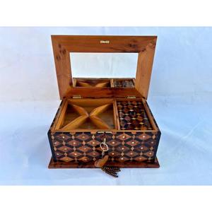 Artisanat en bois de thuya marocain de luxe, fait main, en racine de thuya naturelle, décoration traditionnelle marocaine pour la maison, cadeau - Product Image 1
