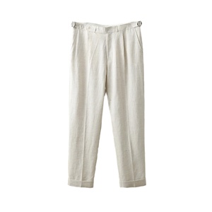Pantalon crayon sur mesure pour femme, 100 % coton, anti-plis, taille élastique, respirant, haute qualité, couleur noire, vente en gros OEM - Product Image 3