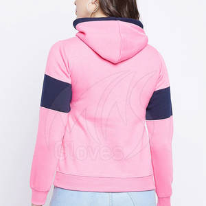 Sweat à capuche femme décontracté de couleur unie, nouveauté Offre Spéciale, vente en gros, sweat à capuche femme avec logo personnalisé - Product Image 3