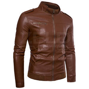 Offres Spéciales Homme Meilleur Design Hommes Vêtements Avec Des Vestes De Compétition Durable Coupe-Vent Hommes Veste En Cuir De Qualité Supérieure - Product Image 6