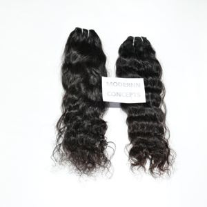 ผมหยักศกยาวธรรมชาติบริสุทธิ์เวียดนามแบบไม่ผ่านกระบวนการผมดิบมัดผมด้วยหนังกำพร้าสองชั้น - Product Image 5