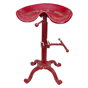 Mobilier à thème industriel de style vintage en fonte, tabouret élégant de bonne qualité en vente à bas prix - Product Image 5