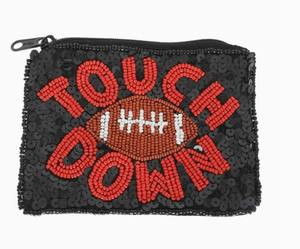 Monedero Artesanal de Lentejuelas y Cuentas para Mujer, 3 Piezas, Personalizable, con Cierre de Cremallera, Diseño de Leopardo, Accesorios - Product Image 1