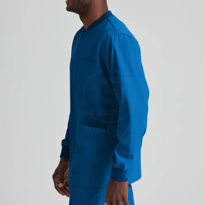Factory Made New Arrival Long Sleeve Men <b>Scrub</b> Jacket Custom Design Cheap Price Wholesale Men <b>Scrub</b> Jacket - Product Image 6