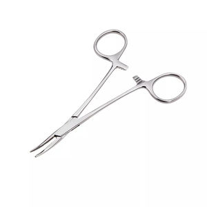 Venta caliente Premium Mosquito Hemostat Bloqueo Fórceps Curved 12,5 cm Arteria Fórceps Quirúrgico Acero inoxidable Mosquito Fórceps - Product Image 1