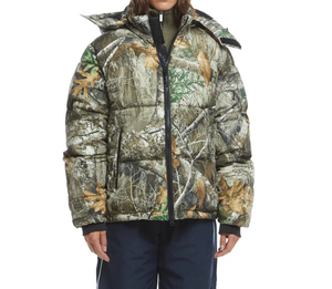 Chaqueta Casual de Primavera para Hombre, Estilo Burbuja, con Acabado de Lana, Botones al Frente, Logotipo, Impermeable, Transpirable, de Secado Rápido, 100% Poliéster - Product Image 3