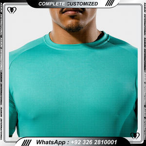 Camisetas Deportivas Personalizadas Drifit para Hombre, Cuello Redondo, Secado Rápido, Transpirables, para Gimnasio - Product Image 6