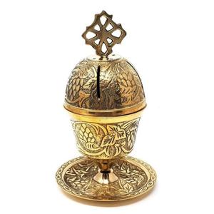 Brass Antique <b>Incense</b> <b>Burner</b> Affordable Price Metal Crafts Decorative Censer Hot Sales Tabletop Display <b>Incense</b> Holder Diffuser - Product Image 3