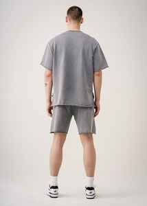 Exquisite New Fashion Cotton Polyester Casual Fitness Wear for Men featuring a cargo-style <b>shorts</b> set with customizable pockets - Product Image 4