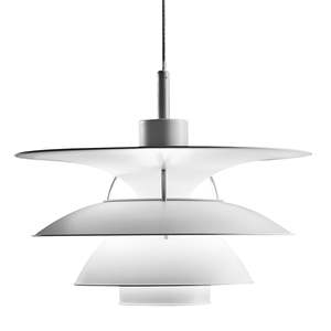 Suspension PH 6-6 Blanc Chaud Rectangulaire Scandinave Industrielle Ferme Méditerranéenne Minimaliste Contemporaine Rustique - Product Image 1