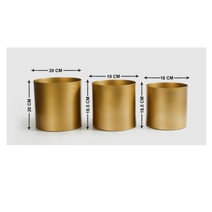 Macetas de Flores de Estilo Único en Oferta, Macetas de Metal de Alta Calidad para Decoración de Bodas, Navidad y Fiestas - Product Image 2