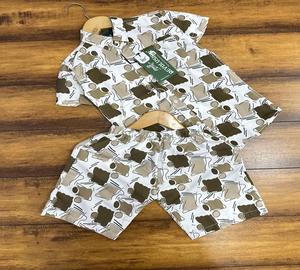 Casual Boys Cotton Printed Co-ords Tissu doux avec des thèmes mignons Tenue à séchage rapide à usage quotidien - Product Image 1