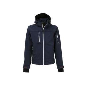 Chaqueta de trabajo de color azul profundo de Metropolis, ropa de oficina profesional - Product Image 2