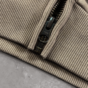 Sweat-shirt à capuche zippé pour homme, dégradé, effet soleil délavé, streetwear surdimensionné, lavage à l'acide, vintage, sweat-shirt à capuche zippé intégral pour homme et femme - Product Image 5