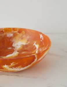 Cuenco para servir de resina minimalista más vendido, diseñador redondo para restaurante de hotel en casa para comida, ensaladas de frutas - Product Image 1