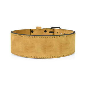 Ceinture de musculation en cuir véritable avec soutien dorsal, entraînement de musculation, ceinture de musculation rembourrée personnalisée de 4 pouces pour les séances d'entraînement en salle de sport - Product Image 4