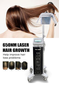 Appareil professionnel de repousse des cheveux par diode à faible puissance 650nm 660nm pour massage capillaire et beauté, idéal pour les salons - Product Image 2