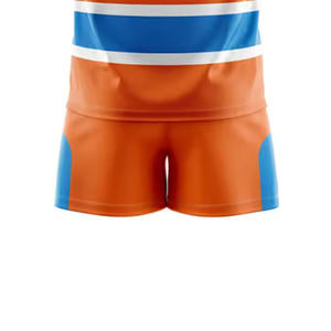 Uniforme de rugby de alta calidad, 100% poliéster, transpirable, de secado rápido, estilo personalizable, servicio personalizado OEM - Product Image 4