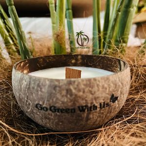 Natural Insect Repellent Coconut Wax Candles 100g for <b>Christmas</b> Graduation Best Wholesale Price/ Supplier Coconut Wax Candle - Product Image 6
