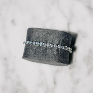 สร้อยข้อมือเทนนิสเพชรมอยส์ซาไนต์925สีเงินสเตอร์ลิงขนาด5มม. 6นิ้วสร้อยข้อมือเทนนิสที่มีเสน่ห์สำหรับผู้ชายหรือผู้หญิงแฟชั่นชั้นสูงและขายส่ง - Product Image 1