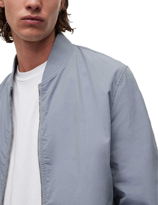 Blouson aviateur en nylon personnalisé en satin, nouveau blouson aviateur de marque, coupe ajustée, vente en gros OEM, blouson aviateur sport - Product Image 5
