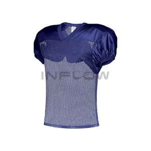 Maillots de football américain cousus de qualité supérieure pour adultes et enfants, ensemble de broderie West, sports de plein air, maille - Product Image 1