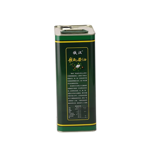 Vente en gros de boîtes en fer blanc carrées de 4L, de qualité alimentaire, vides, pour l'emballage d'huile d'olive, de forme rectangulaire, fabriquées par Rectified - Product Image 3