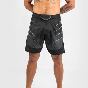 Pantalones Cortos para Hombre 2026, Color Negro Liso, con Logotipo 3D Personalizado por Sublimación, Estilo Premium, Precio Bajo - Product Image 1