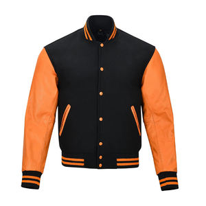 Veste d'université pour hommes coupe confortable avec logo brodé personnalisé Vente en gros Meilleur prix Veste d'université pour hommes à séchage rapide - Product Image 1