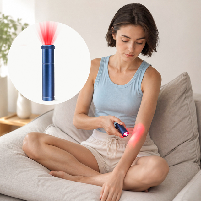 Latest Red Light Therapy 4 in 1 Red Light Lip Therapy Red Blue Light Therapy Torch Wholesale From China