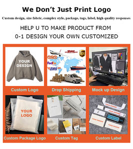 Poids lourd 100% coton 3D broderie en relief surdimensionné conception personnalisée graphique bouffée imprimé à capuche unisexe - Product Image 5