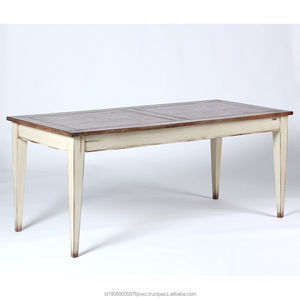 Ensemble table et chaises en acajou Style vintage classique n ° 7110 pour intérieur ou extérieur résistant aux intempéries - Product Image 5