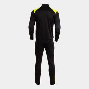 Ensemble de survêtement noir entièrement sublimé, veste et pantalon de survêtement, veste zippée pour l'échauffement, tenue de danse pour les compétitions d'équipe - Product Image 2