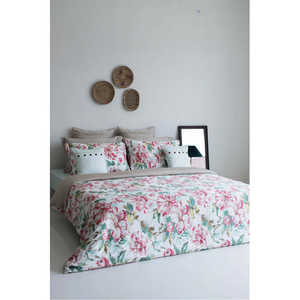 ชุดเครื่องนอนลายกุหลาบขนาดควีนไซส์ ดีไซน์ดอกไม้หรูหราเพื่อประสบการณ์การนอนหลับที่สบาย - Product Image 1