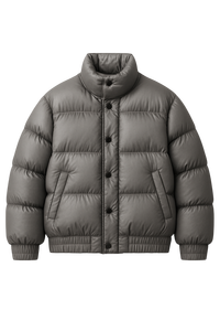 Veste d'hiver matelassée à logo personnalisé très demandée, durable, prix d'usine, dernier design, style matelassé avec poches - Product Image 2