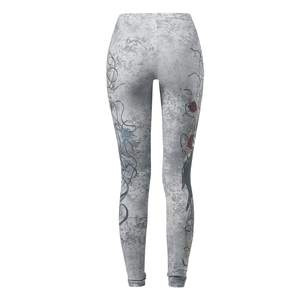 Vente en gros de leggings Tie Dye pour femmes grande taille pour le fitness, concevez votre propre logo pour femmes/leggings à sublimation OEM de style dernier cri - Product Image 2