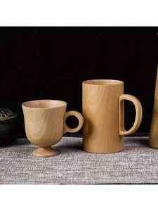 Tasse à thé en bois de bambou de 100 ml, style écologique et design campagnard, idéale pour les cadeaux d'affaires - Product Image 6