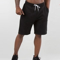 Pantalones Cortos Deportivos para Hombre, Sólidos, Esenciales, de Secado Rápido, Transpirables, 100% Algodón Orgánico, Ecológicos, Anti-UV, con Diseño Elástico Informal