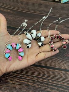 Collar hecho a mano de plata de ley algodón caramelo blanco búfalo Rosa Dalia Naja joyería para mujer accesorio de diseñador elegante - Product Image 4