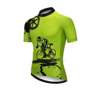 Conjunto de ropa deportiva de uniforme de ciclismo personalizado profesional para duradero con tela transpirable ligera para seguridad y comodidad - Product Image 3