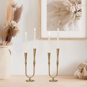 Porte-bougie décoratif en métal pour les intérieurs commerciaux et résidentiels - Product Image 4