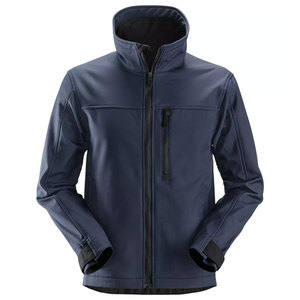 Logo personnalisé impression avant fermeture éclair col montant Softshell vestes 2025 poids léger hommes Softshell veste imperméable - Product Image 1