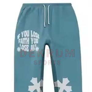 Survêtement d'entraînement d'hiver pour hommes de haute qualité Design décontracté Impression bouffante Logo Plus Size Option Écologique 100% Coton Usine - Product Image 4