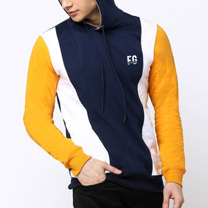Sweat-shirt à capuche pour homme, manches raglan, 100% coton biologique, tissu éponge français, écologique, poche, vêtement décontracté d'hiver, logo imprimé sur le devant - Product Image 3