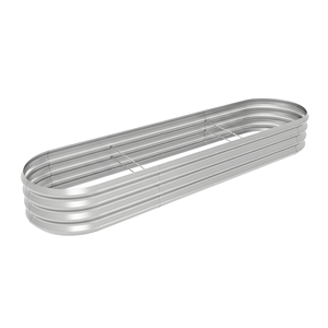 Modular Raised Garden <b>Bed</b> Outdoor Galvanized Metal Outdoor Planter Box Garden <b>Beds</b> For Vegetables GB027 - Product Image 1