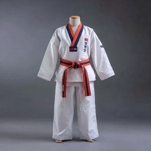 Uniforme de Taekwondo pour hommes, tenue de boxeur, vêtements d'entraînement, combinaison de Taekwondo, vêtements d'arts martiaux, uniforme de judo - Product Image 1