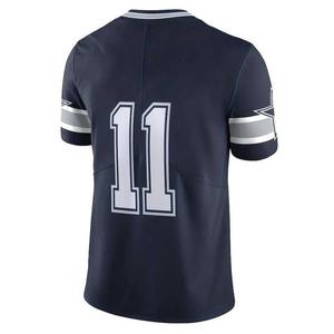 OEM Service Men's American Football <b>Jersey</b> <b>Short</b> Sleeve Custom Logo Breathable Winter Sportswear Wholesale - Product Image 3