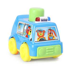 PUSH 'N' GO POLICE WAGON Jouet en plastique durable pour les enfants de 2 à 4 ans - Product Image 1