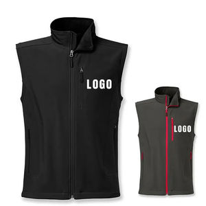 Chaleco de lana polar ligero y transpirable para hombre con bolsillo con cremallera perfecto para capas de invierno en estilo único - Product Image 4