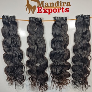 ผมมนุษย์สำหรับต่อผมมนุษย์บริสุทธิ์ผมธรรมชาติสีธรรมชาติแต่ง100% ยังไม่ผ่านกระบวนการ - Product Image 2